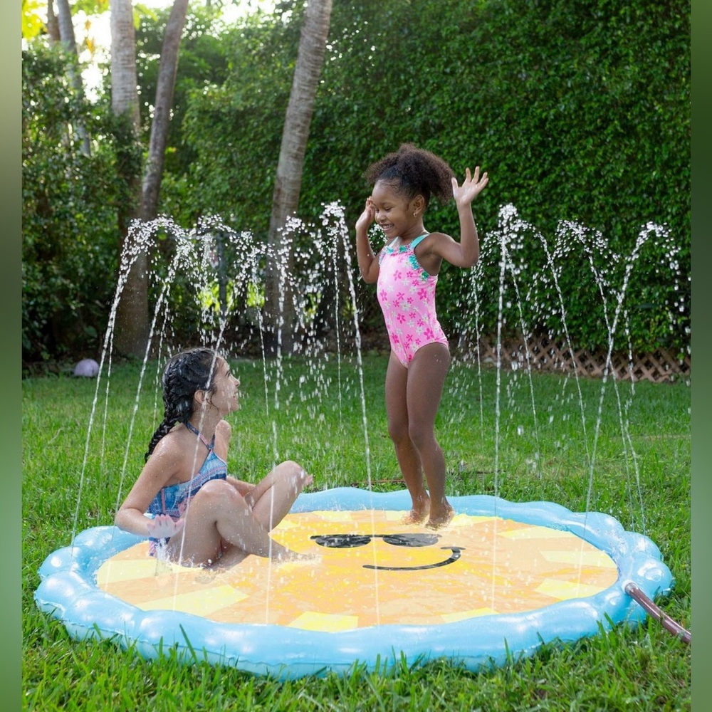 PoolCandy - Good Vibes Sunshine Splash Pad 60" Wide